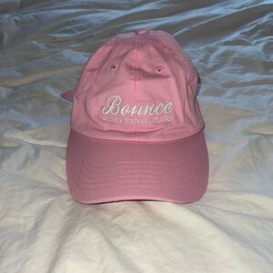 Women’s pink Bounce sporting club hat